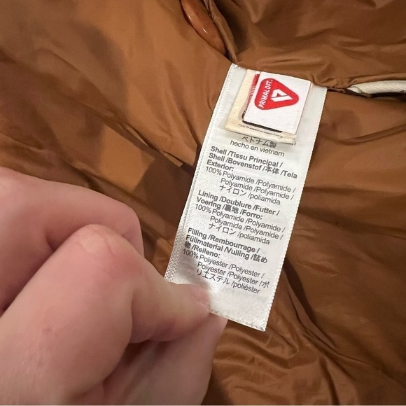 Madewell Airpuff Shirt Jacket in Orange Brown - Picture 10 of 13